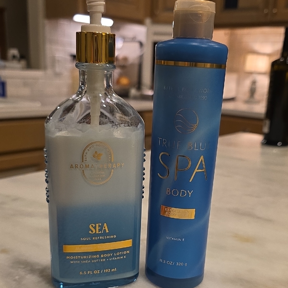 Bath and Body Body Wash and Lotion